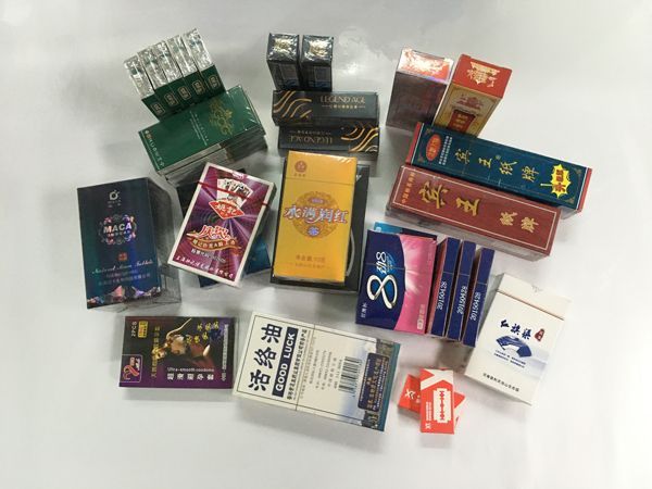 168型透明膜三維包裝機樣品